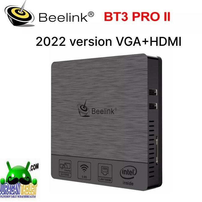 Mini PC Z83V 4/64GB VGA + HDMI Intel X5 Quadcore Z8350 Windows 10 WIFI