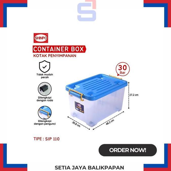@#@#@#] Box Container Shinpo 30 Liter - 150 Liter