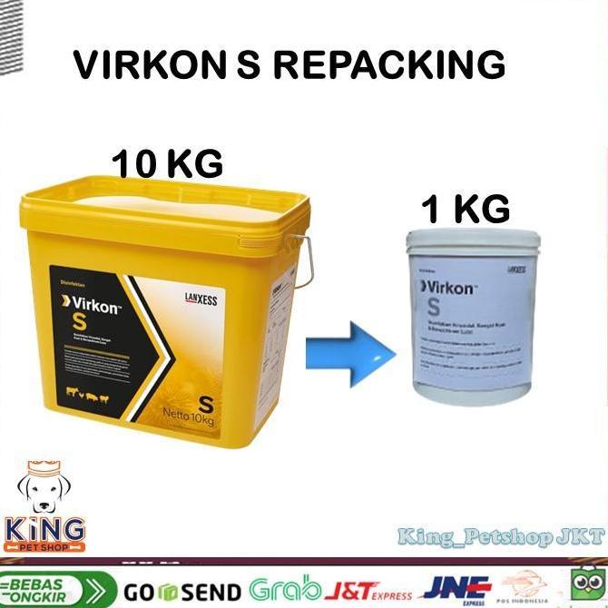 virkon s 1 kg desinfectan