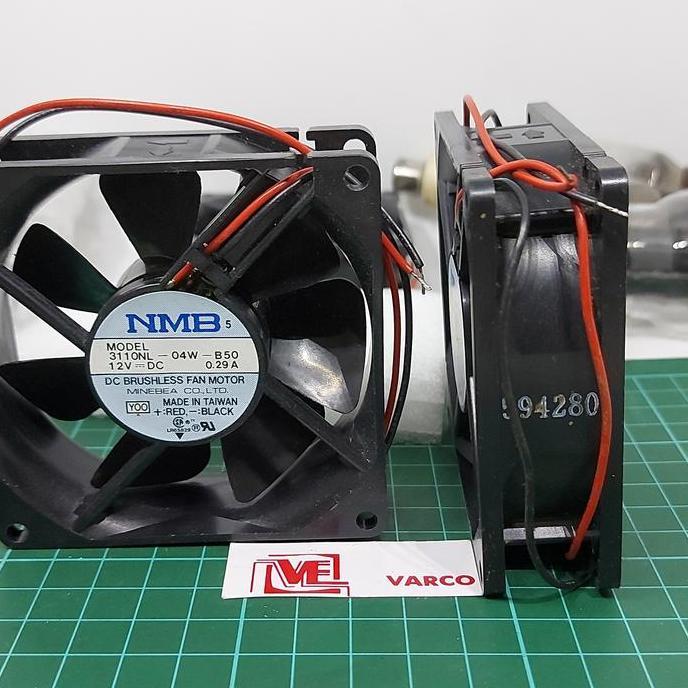 kipas fan 12v DC 8x8x2.5cm NMB original