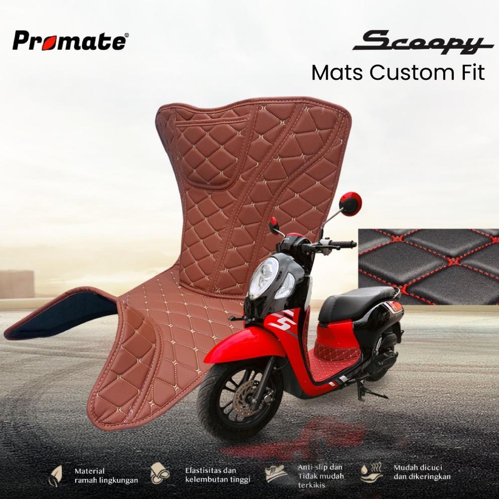 Karpet Motor honda Scoopy Terbaru,JK Karpet Material Synthetic Leather Karpet Kulit Premium,Motor ho