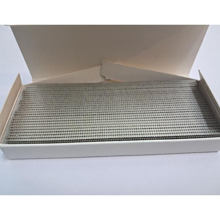 Isi staples F15 stainless 304 paku tembak 15 mm Lurus