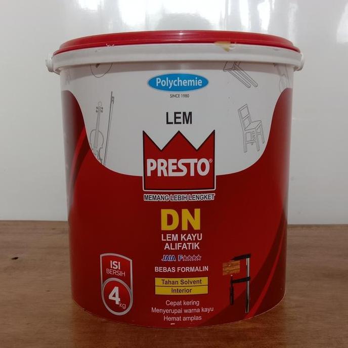 Bidahngabidah - Lem Presto/Lem Kayu Presto Dn 4Kg
