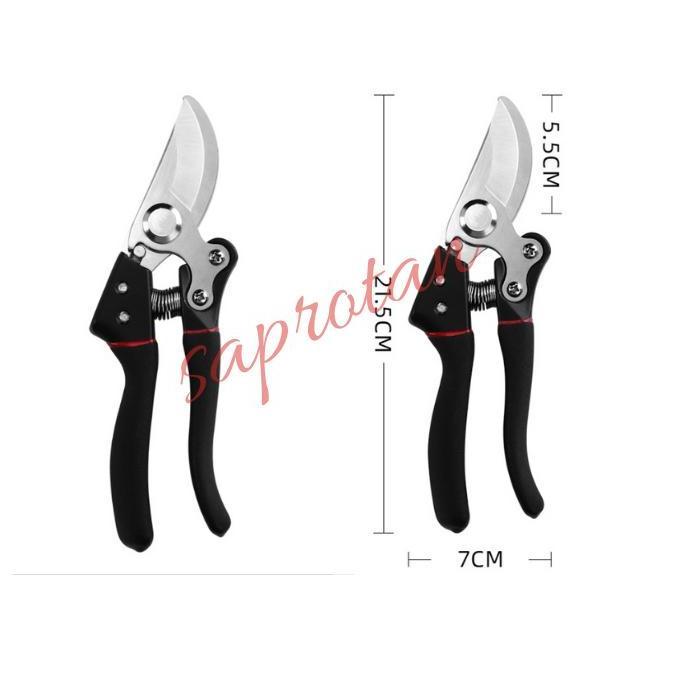 Gunting Dahan Pruning Buah Alat Bonsai Sk5 Jepang Black