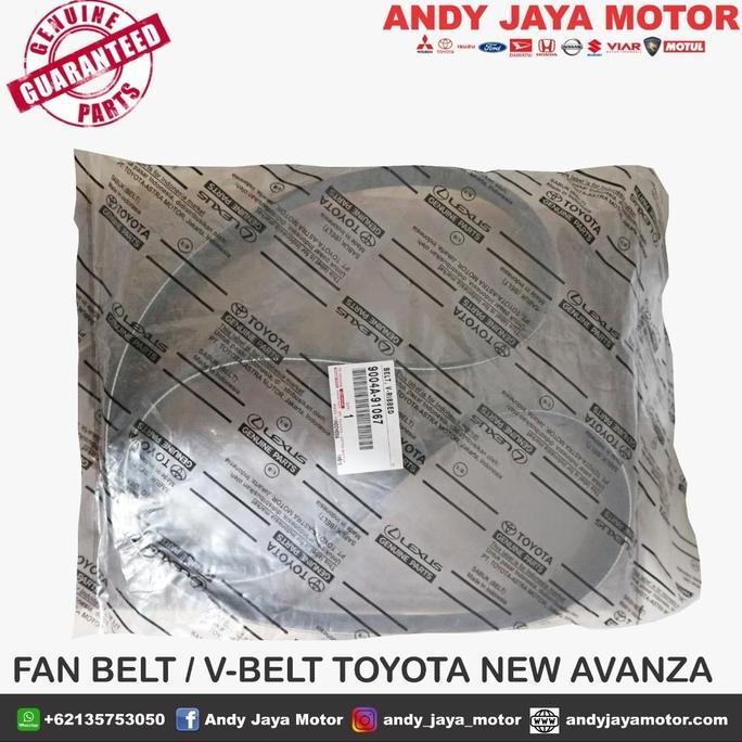 monggo] FAN BELT / V-BELT TOYOTA NEW AVANZA TAHUN 2017 PN: 9004A-91067