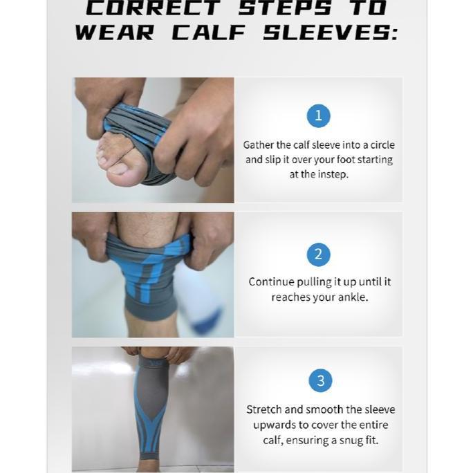 DISKON VS Venson Badminton Calf Support VH310 / Pelindung Deker Betis Bulutangkis VH 310 anti bacter