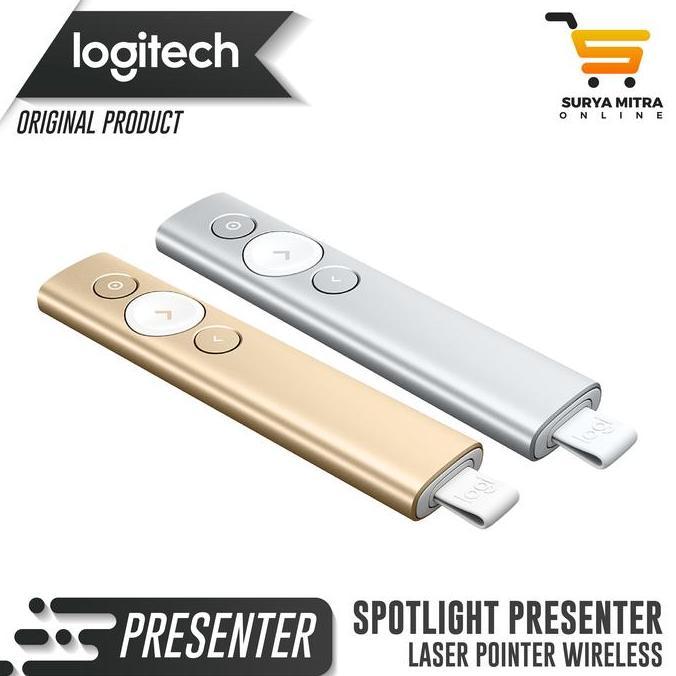 Laser Pointer Wireless Presenter Logitech Spotlight Presenter