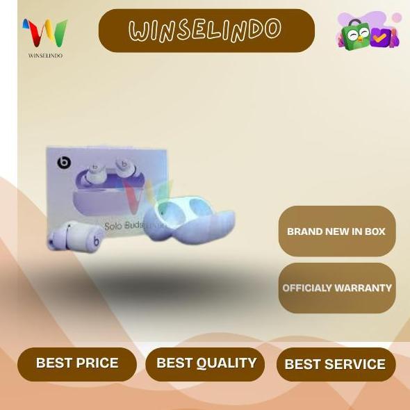 Promo Apple Beats Solo Buds TWS Wireless Bluetooth Earbuds feat Jennie BLACKPINK Purple Red Black Gr