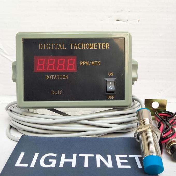 TACHOMETER DIGITAL MESIN KAPAL DZ-OTB TACHOMETER ALAT UKUR RPM MESIN ORIGINAL DAN TERPERCAYA