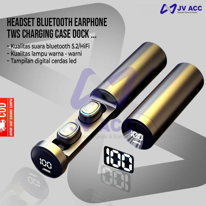 Promo NANVAN NVN-N21 HEADSET BLUETOOTH EARPHONE TWS CHARGING CASE DOCK Diskon