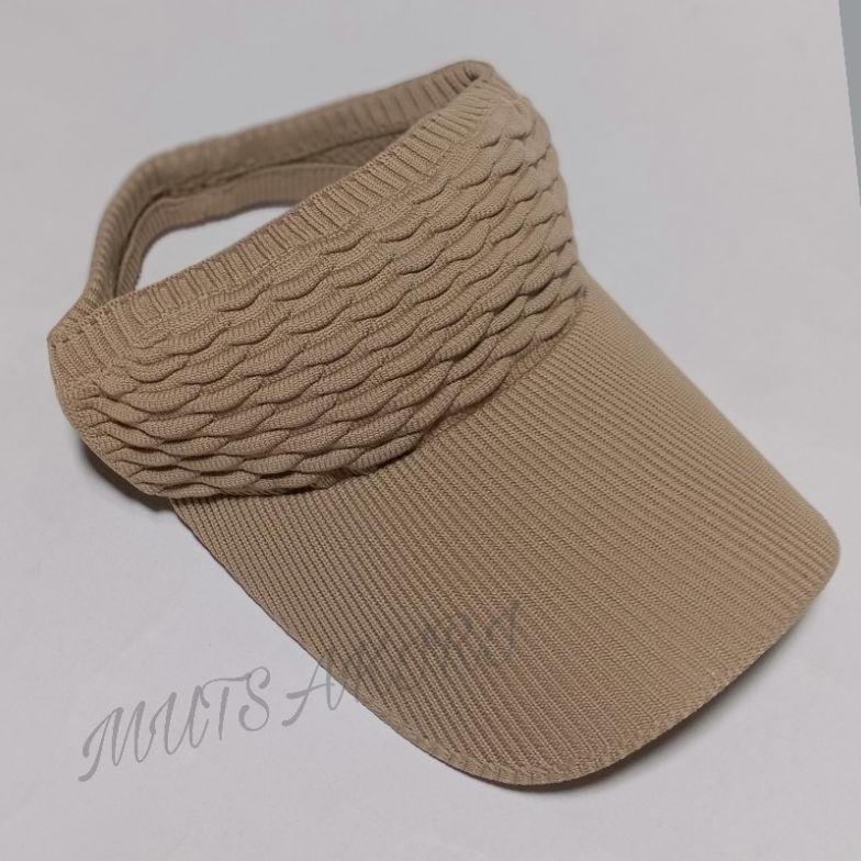 HOT SALE NEW PRODUCT Topi Senam Wanita Topi Rajut Polos Topi Olahraga Topi Golf Model Korea