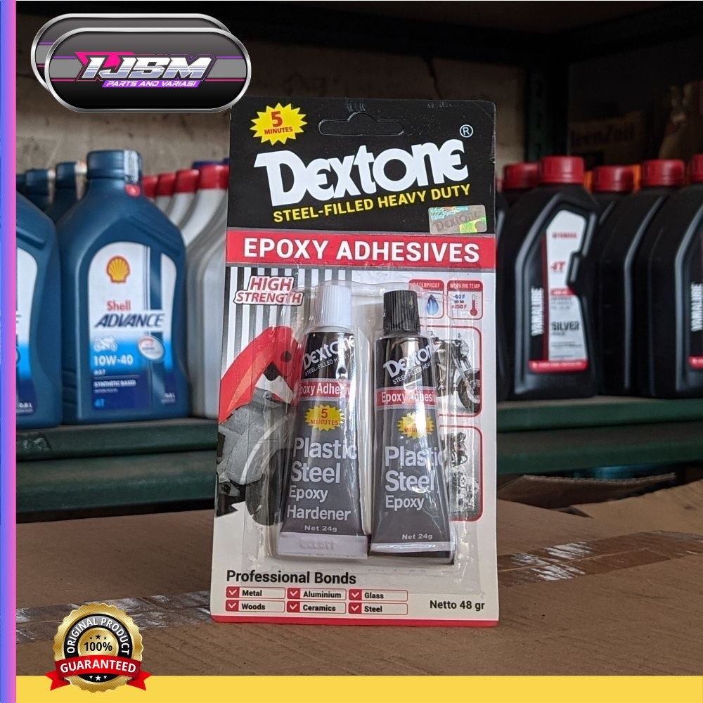Lem Dextone 5mnt Universal Semua Motor - Original