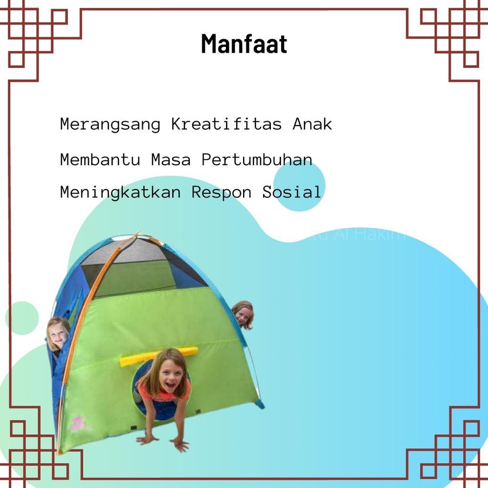HOT DEALS COD TENDA ANAK UKURAN JUMBO MURAH _ TENDA ANAK KARAKTER CUKURAN 200X200 M _ TENDA MAINAN A