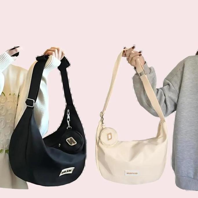 persasiunah - [guvdiv] ready tas selempang tas bahu / selempang kanvas / wanita selempang / tas kanv