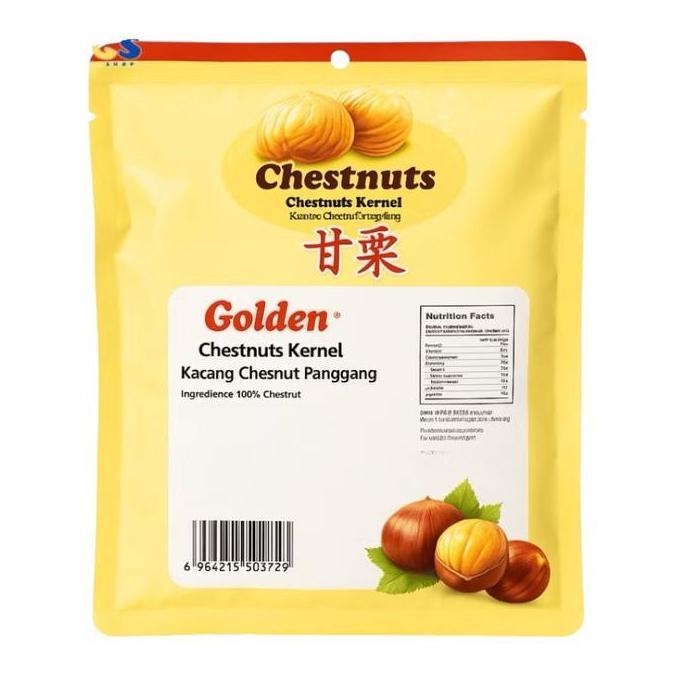 Golden Chestnuts Kernel / Golden Kacang Chesnut Panggang / Kacang Chestnut Golden murah
