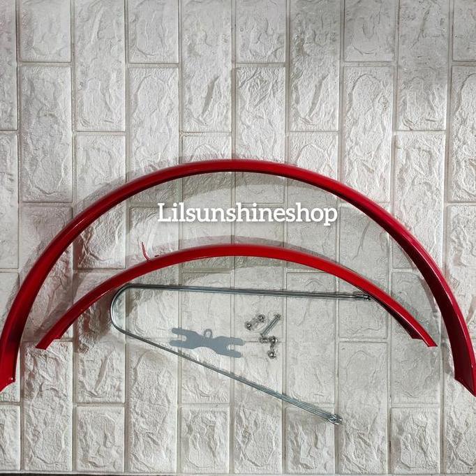 Spakbor Slebor Sepeda 26 Mini CTB MTB Federal Selebor Khusus Rem V-Brake Dan U-Brake