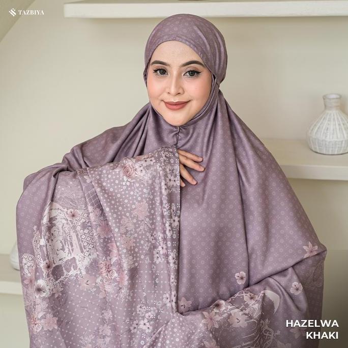 [NEW] TAZBIYA - HAZELWA SERIES | MUKENA PREMIUM DEWASA 2IN SET SAJADAH | MUKENA SAJADAH