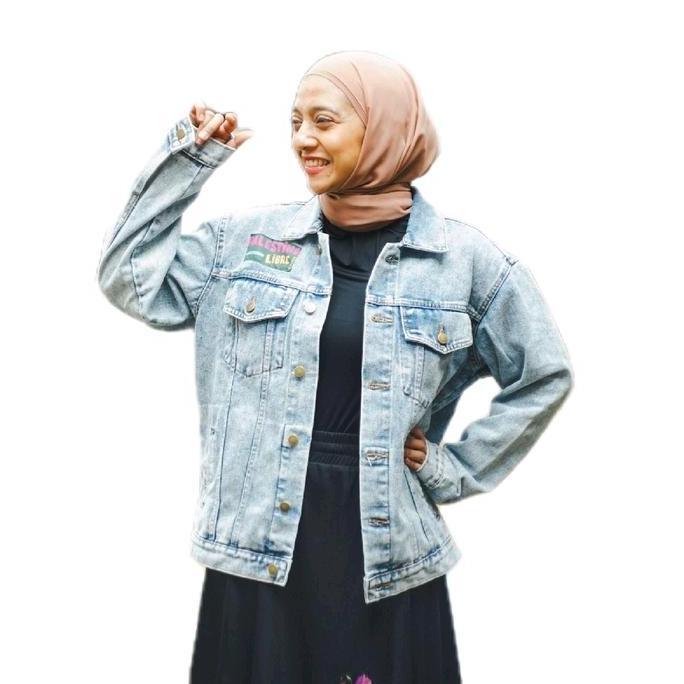 Jacket Jeans Palestine Libre Chiko