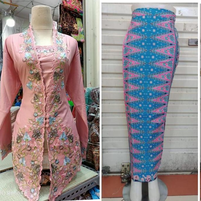 setelan kebaya encim modern/kebaya encim katun ima premium/kebaya