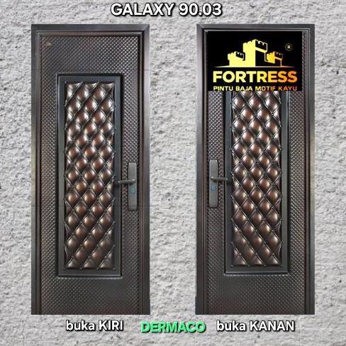 FORTRESS PINTU BAJA GALAXY 90.03 / PINTU PANEL 90CM x 230CM / P. UTAMA
