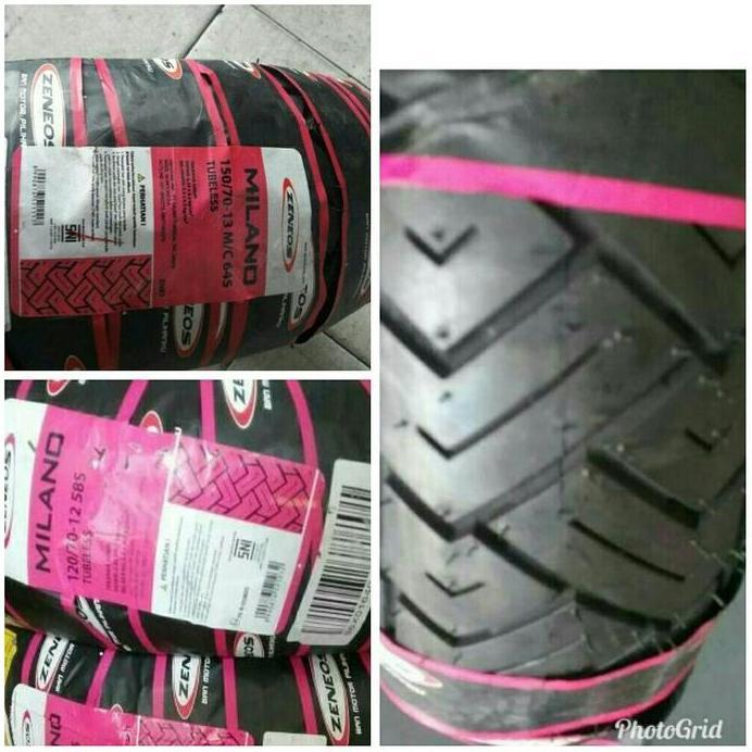 ban luar 120 70 13 dan 150 70 13 zeneos milano