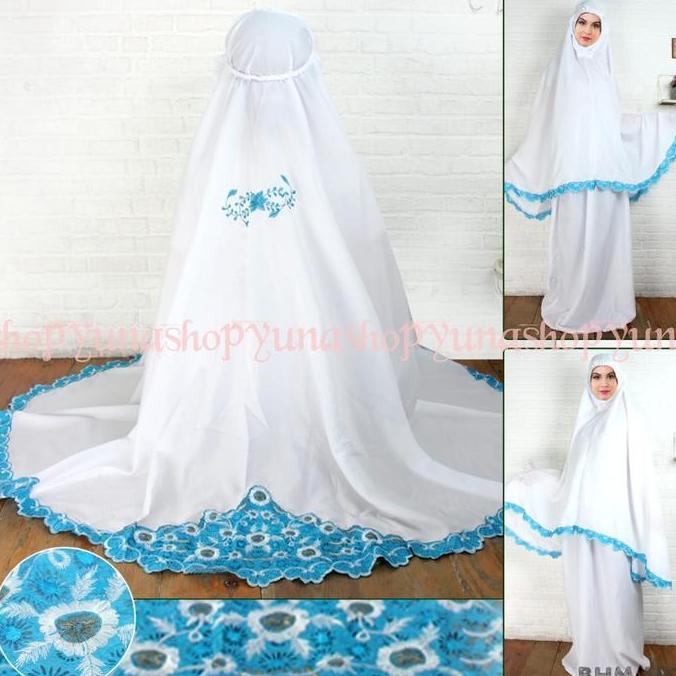 Mukena dewasa aulia bordir punggung mukena murah bordir mukena punggung