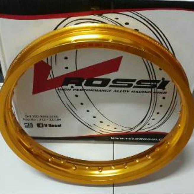 PELEK JARI-JARI V ROSSI WM UKURAN 185 RING 17 WARNA GOLD