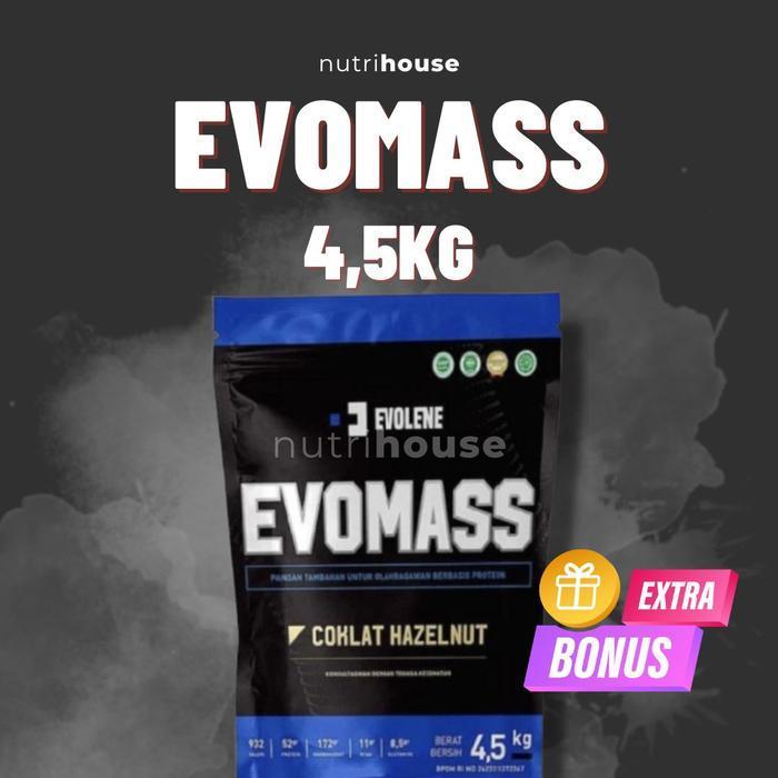 Evolene Evomass 4,5kg Evo Mass Gainer Nutrihouse