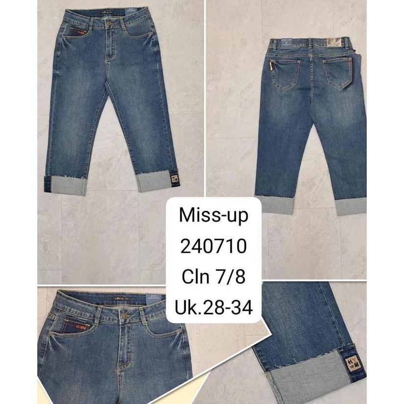 Celana Jeans 7/8 Miss-Up, Celana Jeans Miss-Up