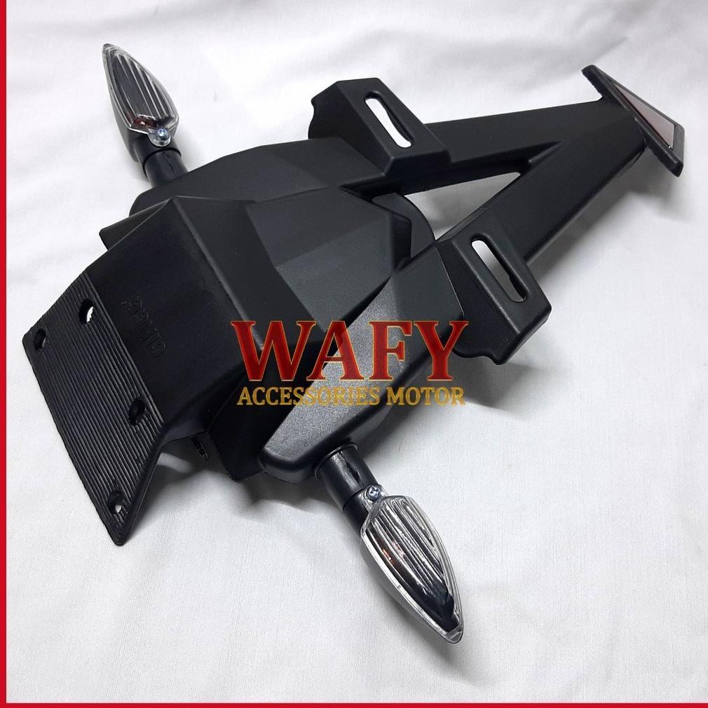 Spakbor Dudukan Plat Nomor Belakang Universal Dan Sein Vixion Mini Spakbor Buntut Dudukan Plat Nomor