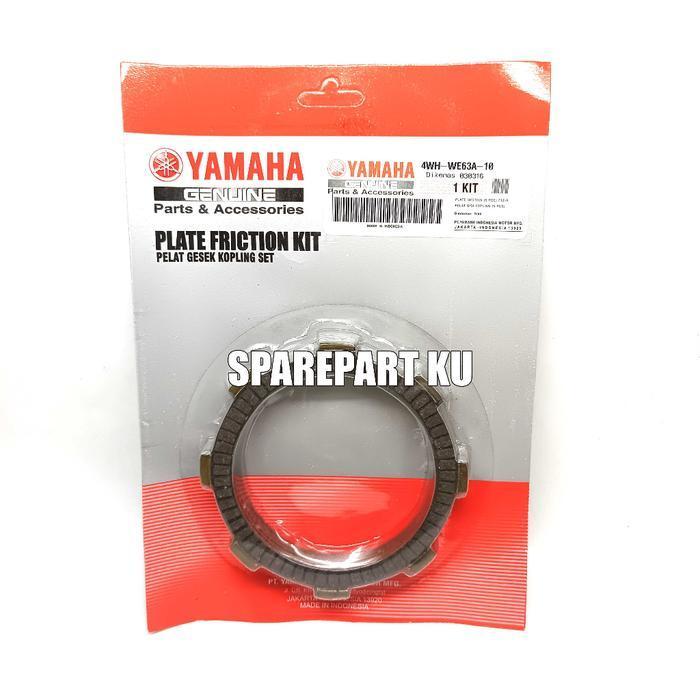 (Promo) Mangkok Ganda 18T Yamaha + Ganda Kopling Jupiter Z + Plat Kopling + Cage Bentengan Vega R La