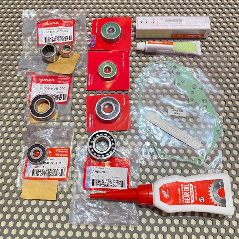 Bearing Gardan Rasio Gearbox paket 10 pcs Genio Beat LED Beat deluxe Beat street led