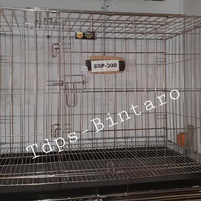 Kandang lipat Stainless Steel SSP-300
