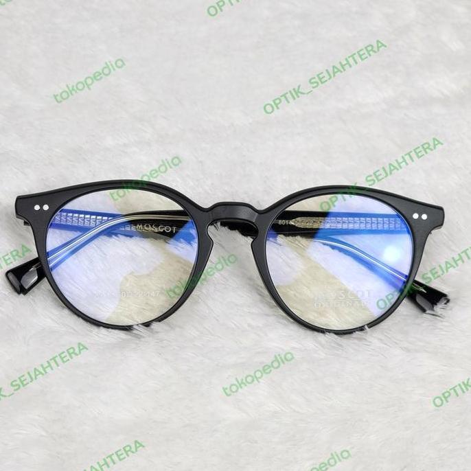 frame kacamata Moscot Pria wanita kacamata minus antiradiasi bluray
