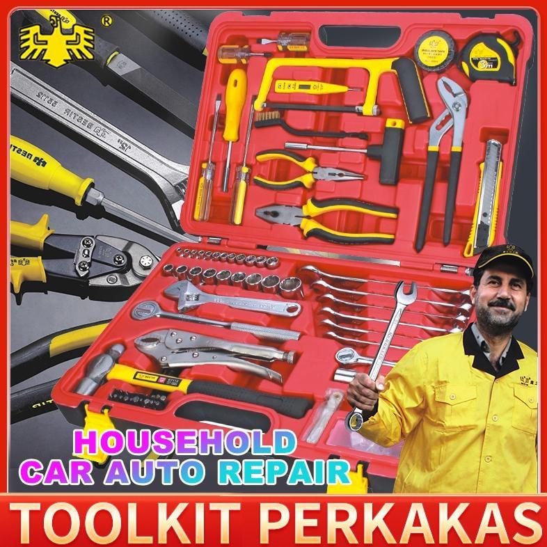 kunci shock 1 set 21PCS lengkap box bengkel/kunci sok set lengkap/tool box perkakas bengkel/kunci be