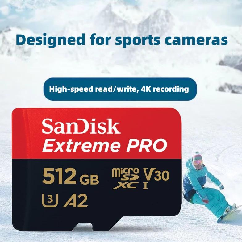 Eshal - Memory Card Micro Sd Untuk Kamera Cctv Sandisk Extreme Pro Memory Card Hp 32/64/128/256/512G