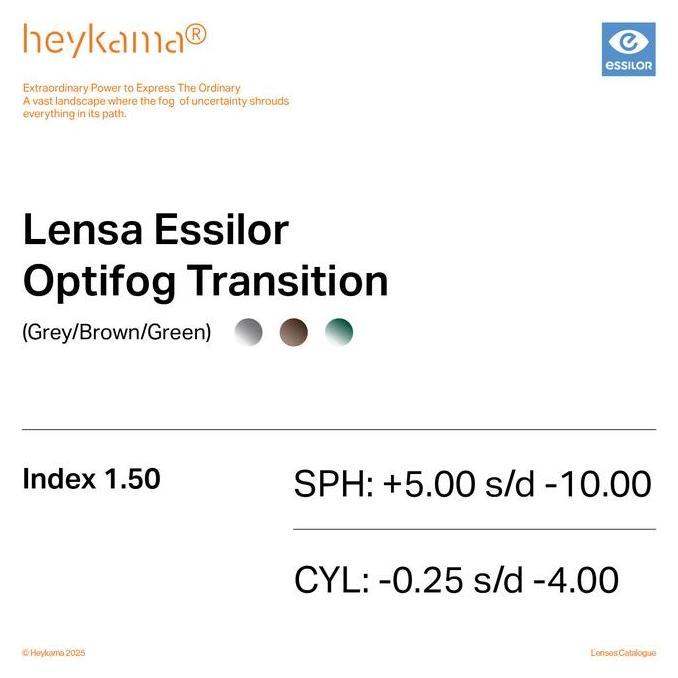 heykama - Lensa Essilor Optifog
