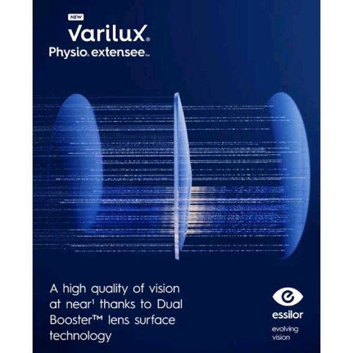 Lensa kacamata Essilor Progresif Varilux Physio Extensee Clear