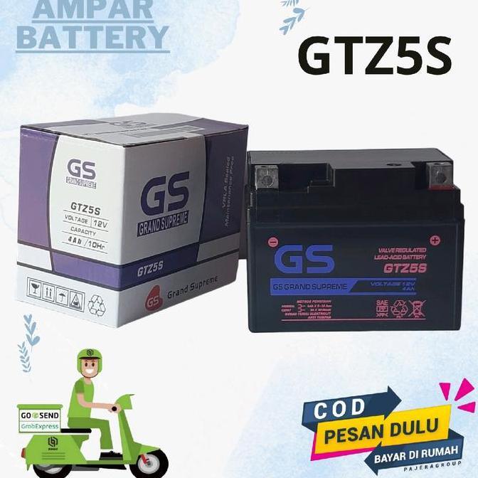 Bungavezza - Aki Motor Honda Beat Vario11 Scoopy Revo Absolut GS GTZ5S MF Accu Kering Motorcycle