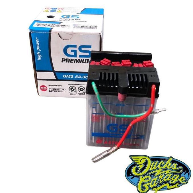 Bungavezza - Aki Accu Baterai Batre Honda Win Win1 12V Volt GS Premium