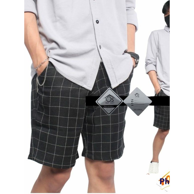 TERLARIS CELANA PENDEK PRIA KOTAK KOTAK TARTAN  CELANA PENDEK TARTAN KOTAK KOTAK BOXER TARTAN JUMBO 