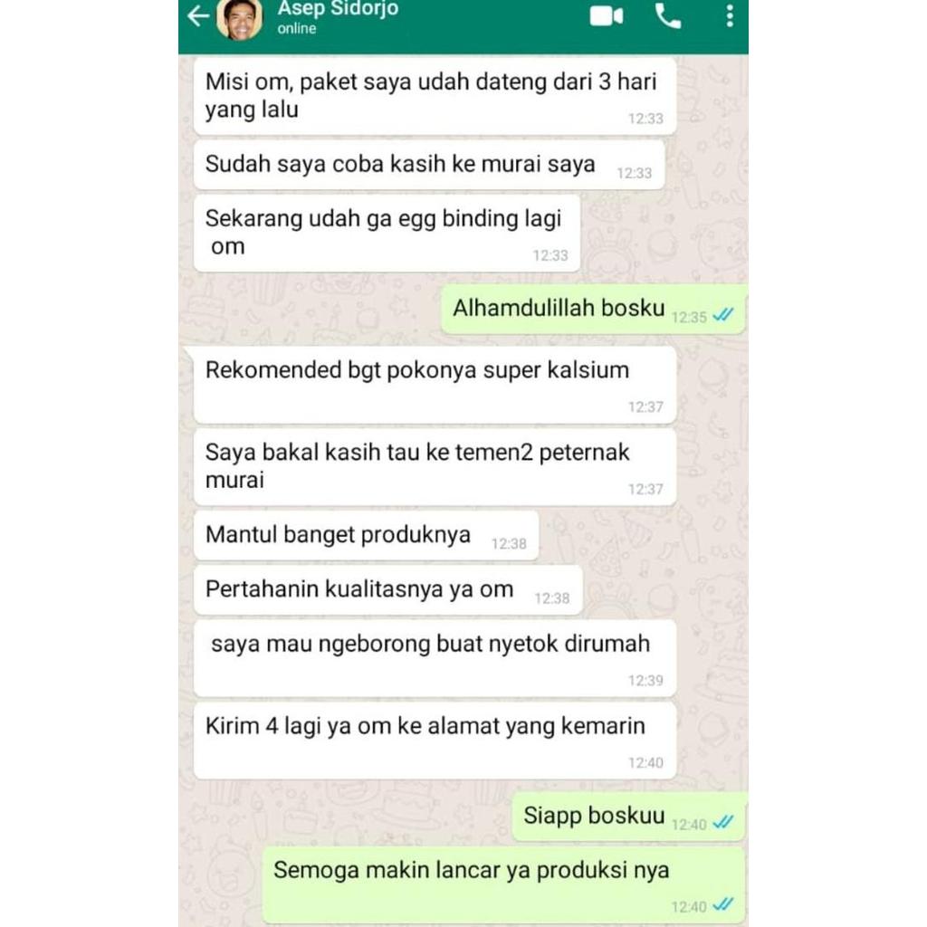 Brixd- Super Kalsium 500Gr Vitamin Nutrisi Wajib Untuk Ternak Burung Murai