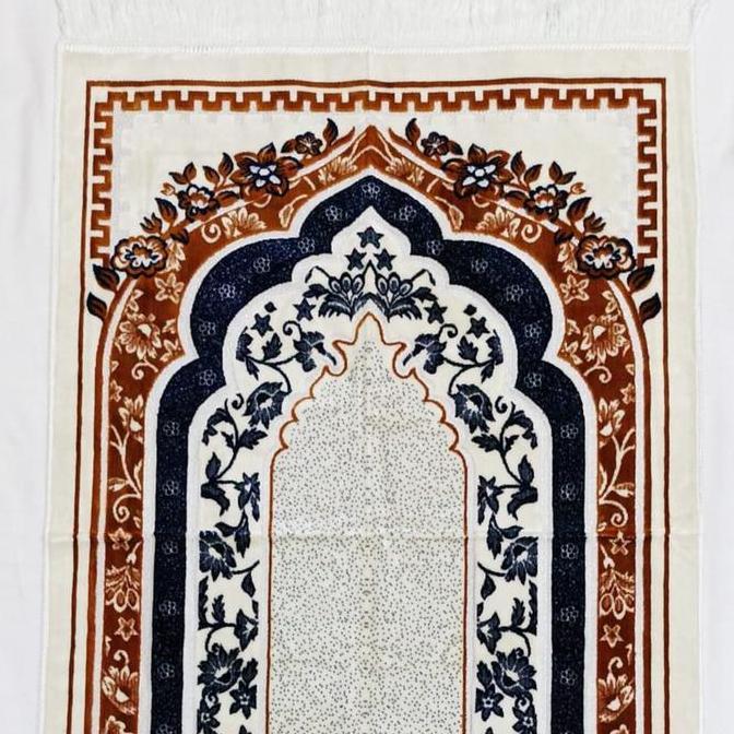 Laristerbaik- Grosir 10 Pcs Sajadah Tebal Mewah Eksklusif Premium Sholat Nyaman Dan Lembut Ukuran 70