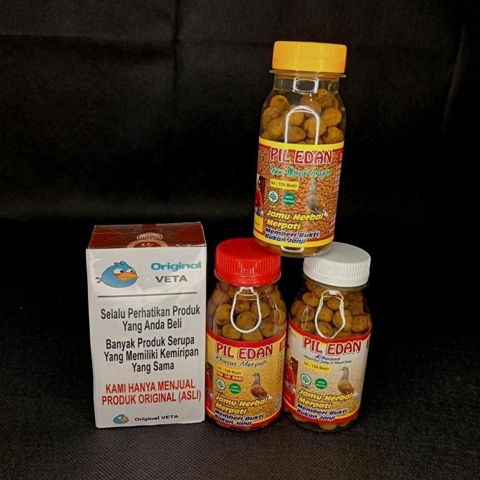 Brixd- Pil Edan Khusus Merpati Vitamin Jamu Herbal Burung Merpati Giring Ankrem Bertelur