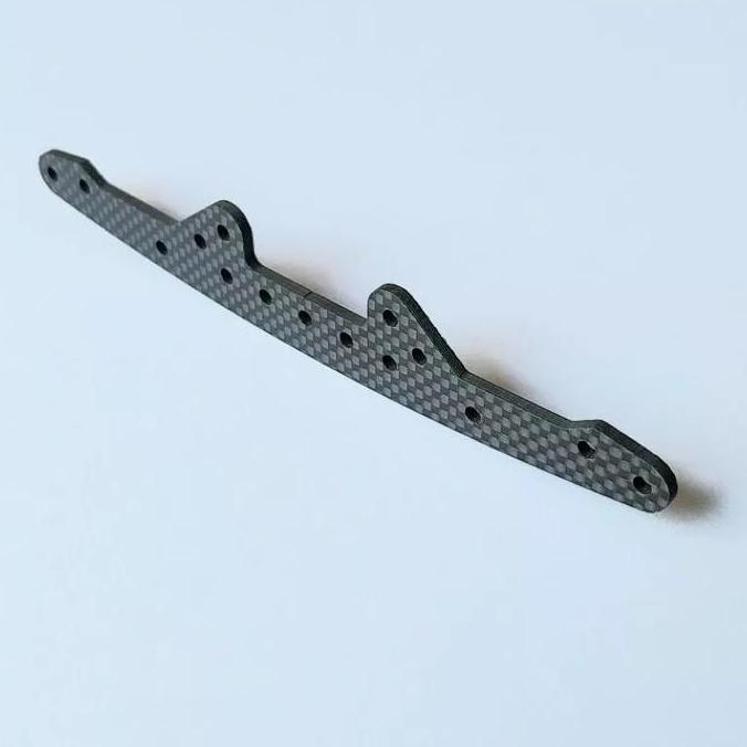 Toyx- Rep Tamiya Plate Super X Chassis Carbon Membran Polos