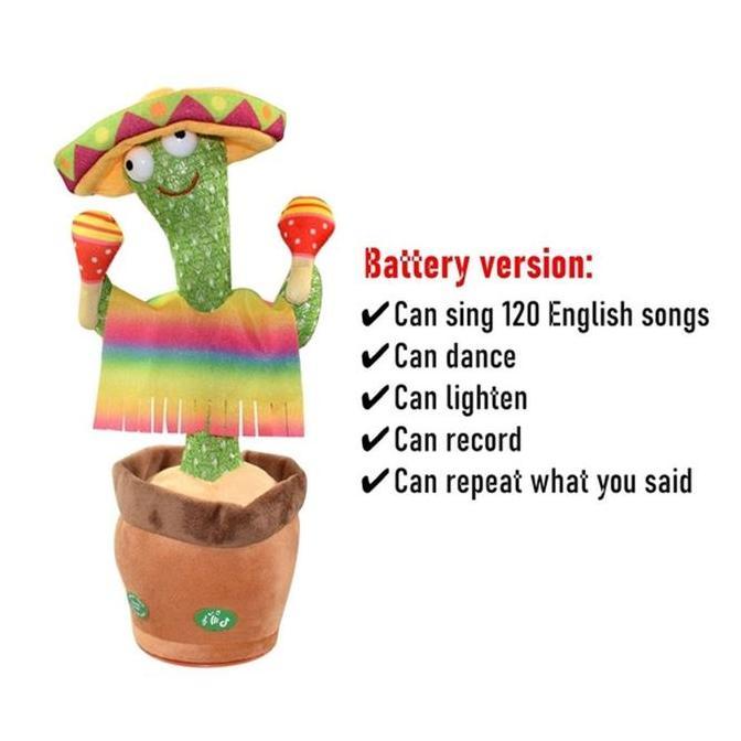 Premium Vivi Mainan Kaktus 5 In1 Mainan Kaktus Menari Mainan Kaktus Berayun Mainan Kaktus