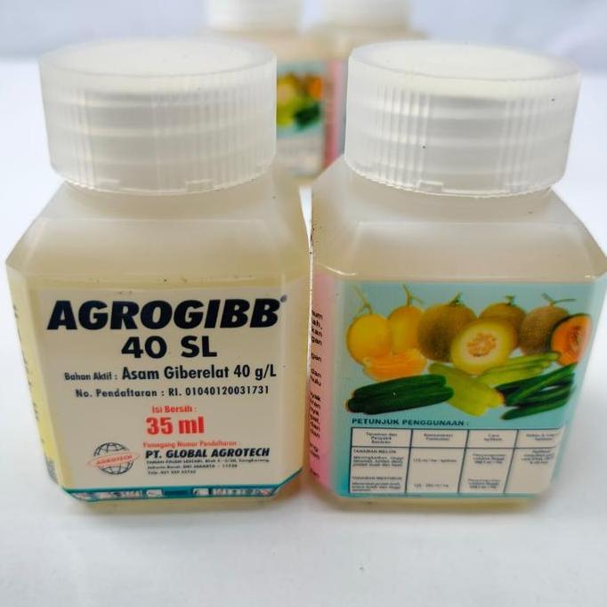 Gaerdenpic- Agrogibb 40Sl 35Ml Ga3 Giberelid Acid Zpt Pembesar Buah Naga Melon Dll