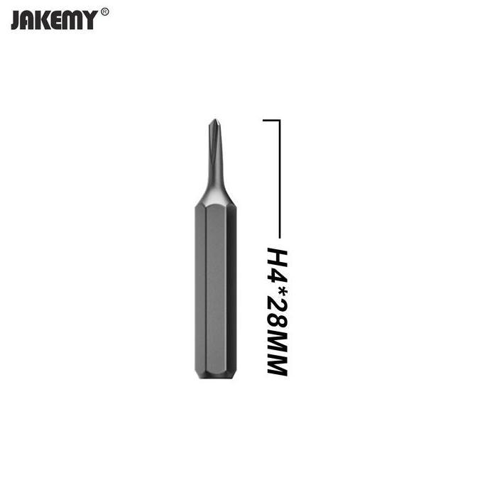 Jakemy JM-Type 6 Bits Mata Obeng Y Set Kualitas CRV H4*28MM