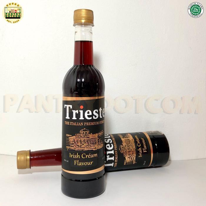 TRIESTE SYRUP rasa IRISH CREAM - SIRUP PREMIUM 650ml