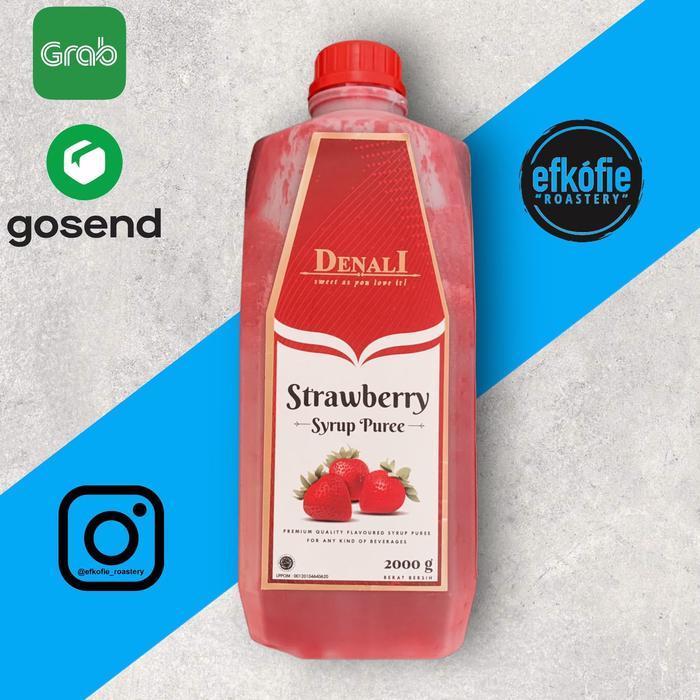 Denali Strawberry pure mix Smoothies